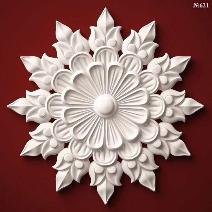 wall décor in stone and cement material